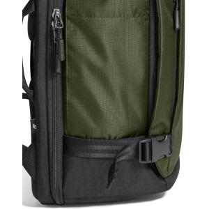 Tomtoc Rucsac laptop 17.3 inch Navigator-T66 Liteway, capacitate 40L, deschidere tip valiza, culoare verde