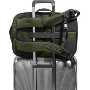 Tomtoc Rucsac laptop 17.3 inch Navigator-T66 Liteway, capacitate 40L, deschidere tip valiza, culoare verde