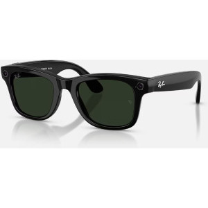 Ray-Ban Meta Wayfarer Gen 2 32GB Shiny Black/Transitions Graphite Green