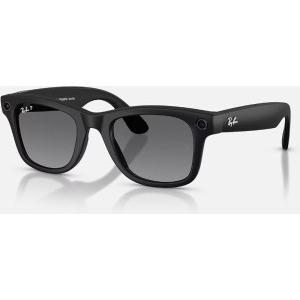 Ray-Ban Meta Wayfarer Gen 2 32GB Matte Black/Graphite Polarised