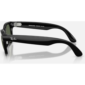 Ray-Ban Meta Wayfarer Gen 2 32GB Shiny Black/G-15 Green