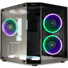 Carcasa Spacer AQUARIUM Black 6 Fans