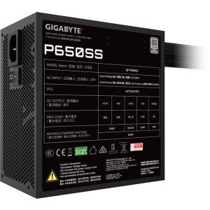 GIGABYTE GP-P650SS, 80+ Silver, 650W
