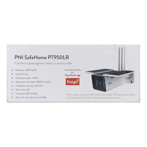 PNI PT950LR 4mm + Panou solar, Card MicroSD 32GB