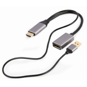 Gembird 1x HDMI Male - 1x DisplayPort Female, Negru