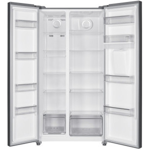 Tesla RB5210FHXE, 529 L, Clasa E, Total No Frost, Display LED, Dozator apa, 177 cm, Inox