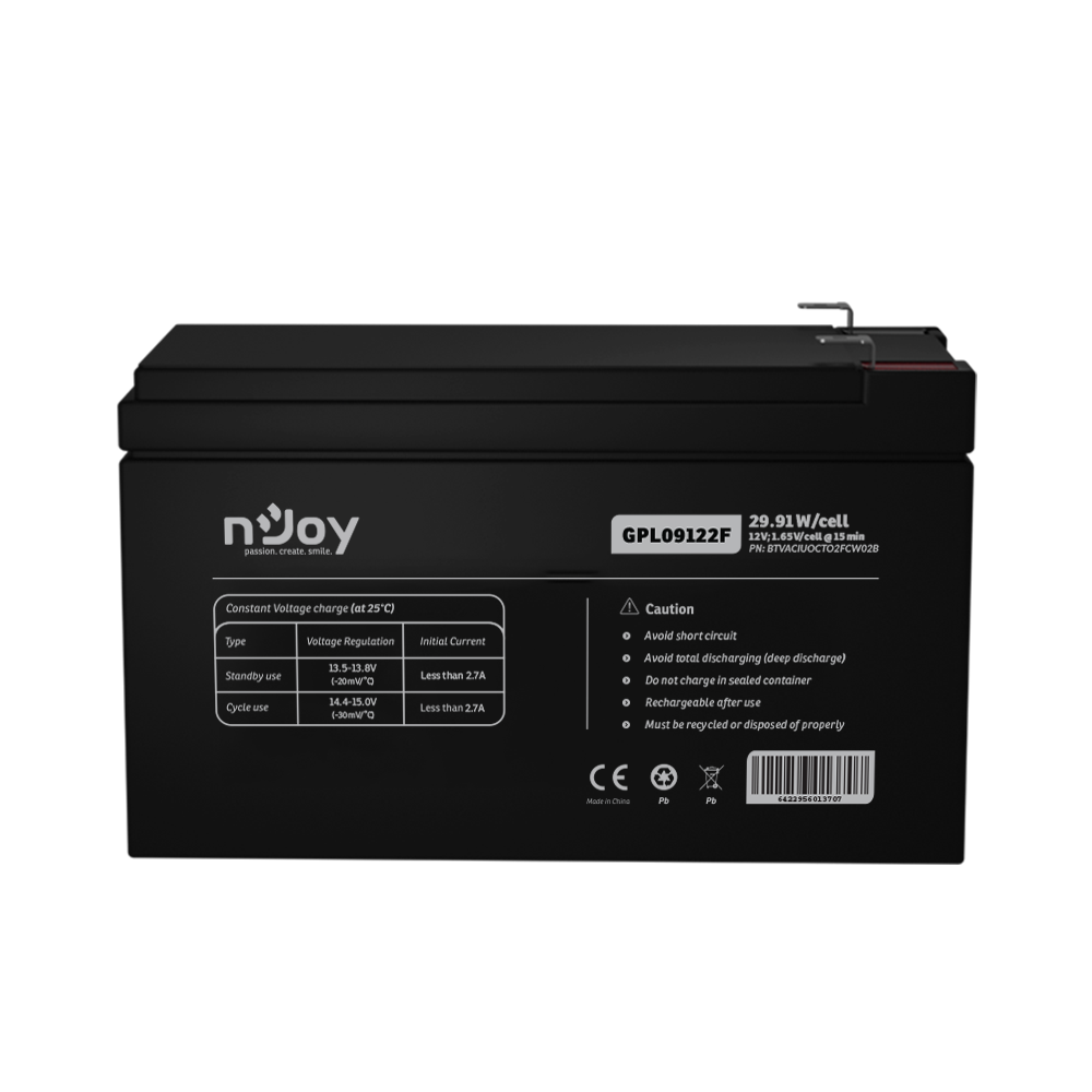 Accesoriu UPS nJoy Acumulator 12V GPL09122F