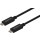 Cablu periferice GIGABYTE USB-C 3.2 Male la USB-C 3.2 Male, 1 m, 60 W, 5A, Negru