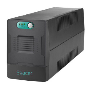 UPS Spacer SPUP-1500L-LIT01 1500VA Negru