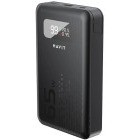Baterie externa Havit PB5212, 20000 mAh, 1x USB, 2x USB-C, 100 W, Display, Black, posibilitate incarcare laptop