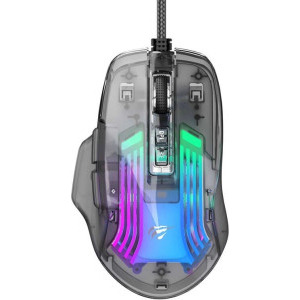 Mouse Gaming Havit MS1011SE RGB Transparent