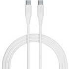 Cablu de date / adaptor Allity AUC-02, USB-C Male la USB-C Male, 100 W 1 m, White