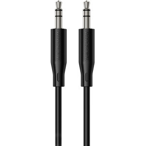 Cablu de date / adaptor Borofone BL26, Jack 3.5 mm Male la Jack 3.5 mm, 1 m, Black