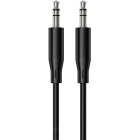 Cablu de date / adaptor Borofone BL26, Jack 3.5 mm Male la Jack 3.5 mm, 1 m, Black