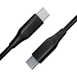 Allity AUC-02, USB-C Male la USB-C Male, 60W, 1 m, Black