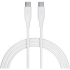 Cablu de date / adaptor Allity AUC-02, USB-C Male la USB-C Male, 60W, 2 m, White