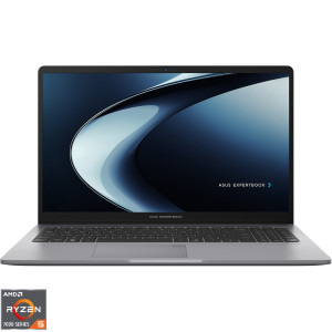 Laptop ASUS 15.6 ExpertBook P1 PM1503CDA, FHD, Procesor AMD Ryzen™ 5 7535HS (16M Cache, up to 4.55 GHz), 8GB DDR5, 512GB SSD, AMD Radeon 660M, No OS,  Misty Grey