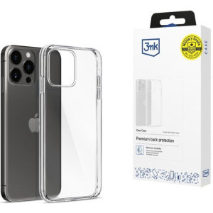 3MK Protectie pentru spate, material TPU pentru iPhone 15 Pro, culoarea Transparent
