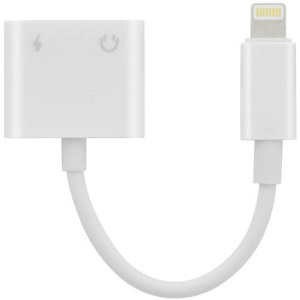 Lamtech Adaptor 4-in-1, dual Lightning, White