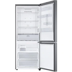 Samsung RB50DG601ES9EO, 508 L, Clasa E, No Frost, Digital Inverter, All Around Cooling, SpaceMax, AI Energy, Smart Things, Control electronic, 192 cm, Inox