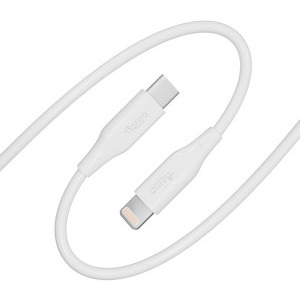 Allity AUC-02, USB-C Male la Lightning Male, 27 W 1 m, White