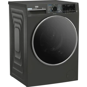 Beko B7WFU610418MB2 ES, 10 kg, 1400 RPM, Clasa A, ProSmart Inverter, EnergySpin, SteamTherapy, Iron Fast, HomeWhiz, Gri