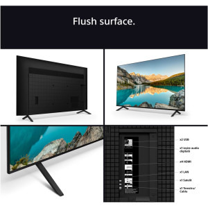 Sony Smart TV BRAVIA 3 65S35 Seria S3 164cm negru 4K UHD HDR