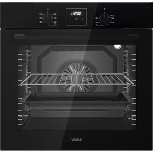 Cuptor incorporabil VIVAX BO-808BFD G, Electric, 80 L, Grill, Clasa A, Negru