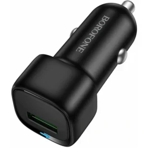 Incarcator auto Borofone BZ34, 1x USB, 18 W, Black