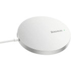 Incarcator wireless Baseus CCJJ040012, MagSafe 15 W, Silver