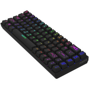 AQIRYS Mira 2.0 RGB Black HaiMu Red Switch Mecanica