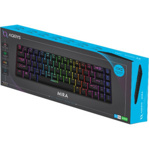 AQIRYS Mira 2.0 RGB Black HaiMu Red Switch Mecanica