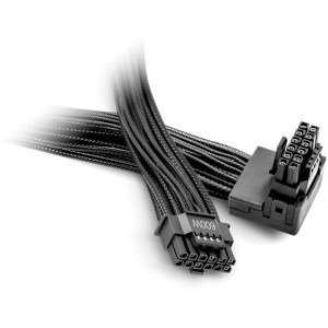 Cablu componente be quiet! 1x 12V-2X6/12VHPWR la 1x 12V-2X6/12VHPWR 90° Black