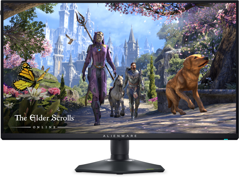 Monitor LED Alienware Gaming AW2725QF 27 inch UHD / FHD IPS 0.5 ms Dual mode 180 Hz / 360 Hz HDR G-Sync Compatible