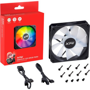 XPG Vento R ARGB PWM 120mm Black