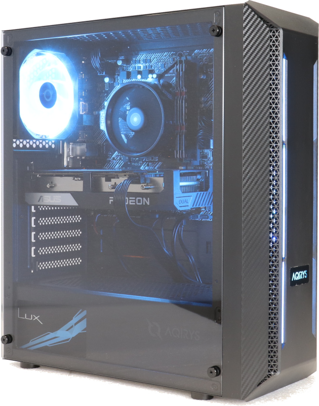 PC FirstGear Gaming Strike Powered By ASUS, AMD Ryzen 5 3600 3.6GHz, 16GB DDR4, 240GB SSD + 1TB HDD, Radeon RX 6600 XT 8GB GDDR6