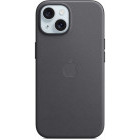 Apple Protectie pentru spate, material FineWoven, cu MagSafe pentru iPhone 15, culoare Black