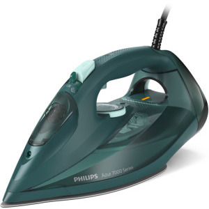 Philips Fier de calcat Azur DST7050/70, 2800W, 50g/min, Verde