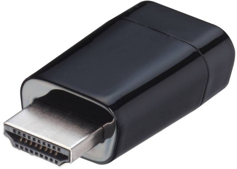 Adaptor LINDY Adaptor, 1x HDMI Male - 1x VGA Female, negru