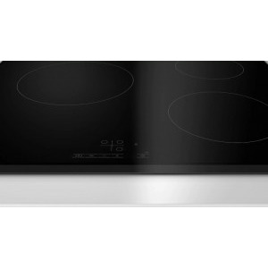 Bosch PKM631BB2E, Vitroceramica, 3 zone de gatit, TouchSelect, ReStart, Temporizator, HighSpeed, 60 cm, Negru