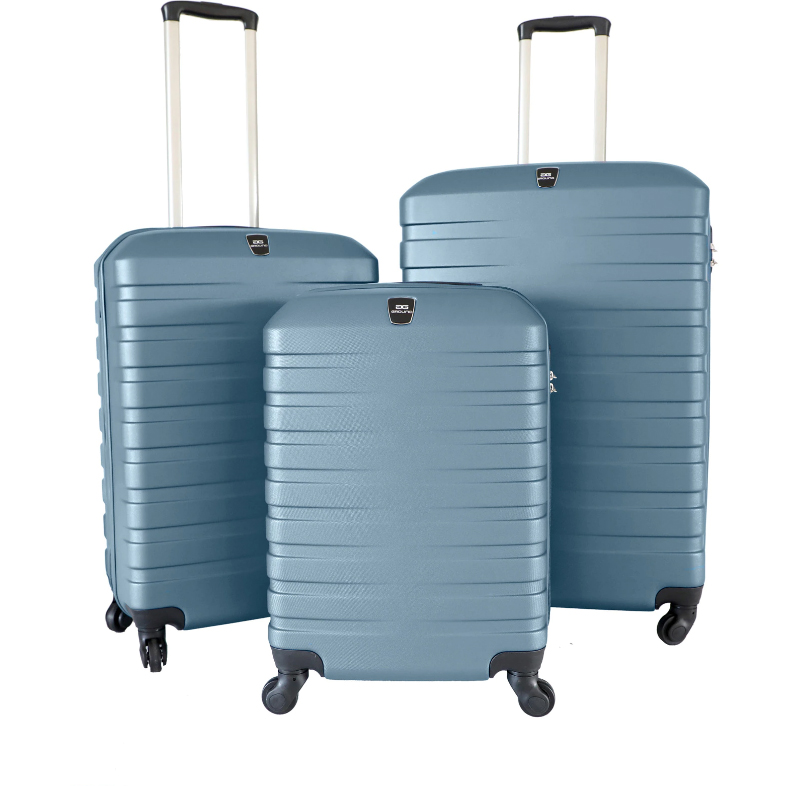 Troler Kring Set 3 trolere Ground VALERIE, 55/67/76cm, turcoaz