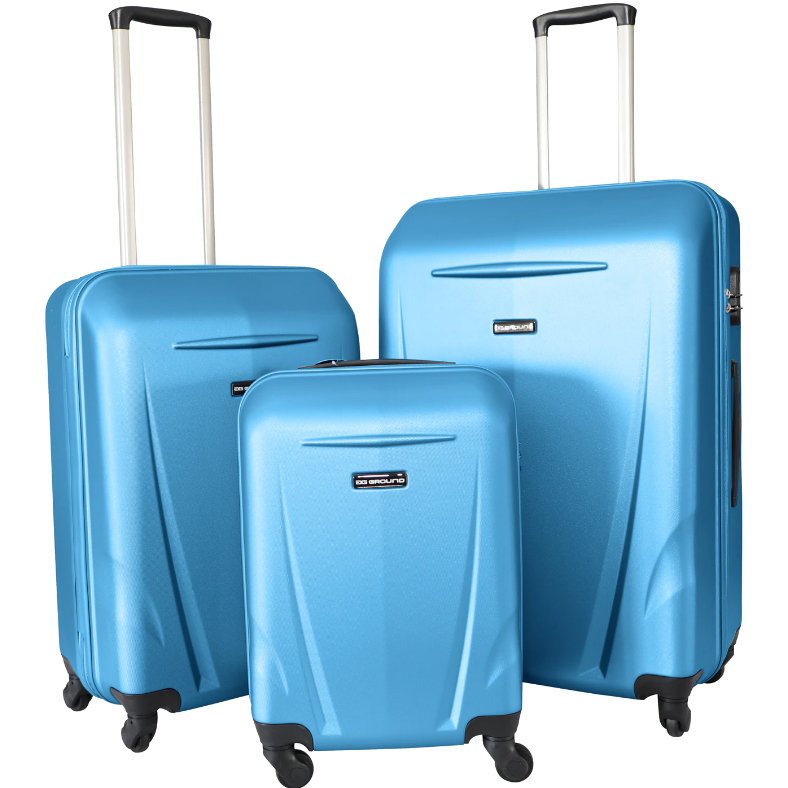 Troler Kring Set 3 trolere BASIC, 55/67/76cm, navy