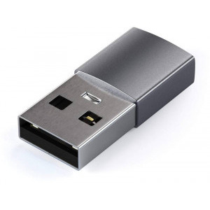Adaptor Satechi 1x USB Male - 1x USB-C Male, gri