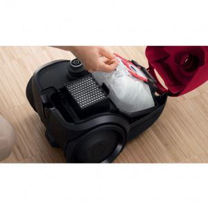 Bosch Serie 2 BGBS2RD1H, 3.5L, 600W, rosu, cu sac