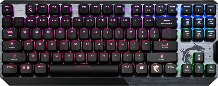 Tastatura Gaming MSI VIGOR GK50 TKL Low Profile