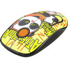 Mouse Trust Sketch Silent Wireless Yellow