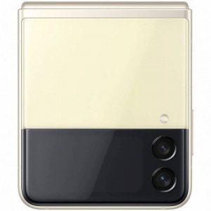 Samsung Galaxy Z Flip 3, 120Hz Dynamic AMOLED 2X, Snapdragon 888, 128GB, 8GB RAM, Dual SIM, 5G, Tri-Camera, Cream