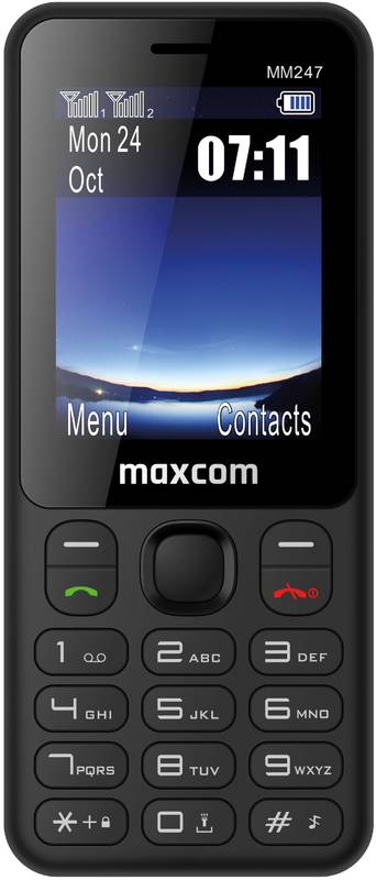 Telefon mobil Maxcom MM247 Dual SIM 4G Black