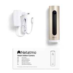 Netatmo Welcome, Recunoastere faciala, Wi-Fi, 4 MP, Rezolutie 1080P, Acces aplicatie