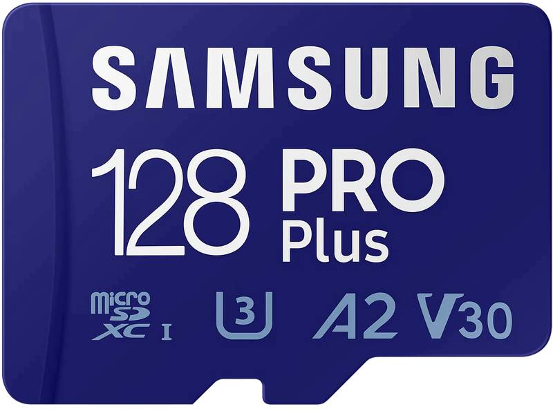 Card memorie Samsung Micro SDXC PRO Plus (2021) UHS-I U3 Clasa 10 128GB